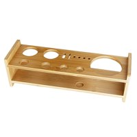 Bothyi - Juego De Coctelería, Soporte De Madera, Soporte De Kits De Camarero Para Principiantes En El Hogar