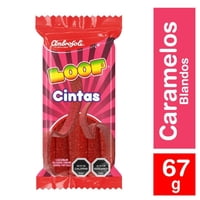 Caramelos Blandos Loop Cintas Frutilla 67 G Ambrosoli
