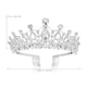 thumbnail image 5 of Tiara de boda, corona de cristal con diamantes de imitación, diadema de boda, peine para corona de novia, bodas, graduaciones, desfiles, fiestas de princesa, cumpleaños, 5 of 8