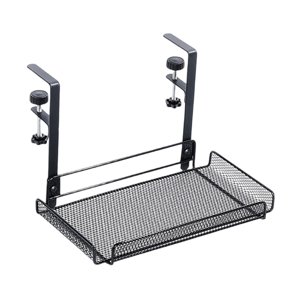 Bothyi - Organizador Debajo Del Escritorio, Bandeja De Gestión De Cables, Organizador De Cables Para Dormitorio, Oficina, Negro