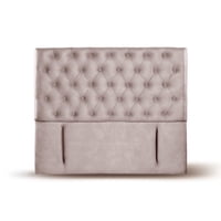 Latam Home - Respaldo Florencia Cuero Gris 2 Pza