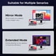 thumbnail image 5 of Cable USB C a DisplayPort Warky 4K 60 Hz para MacBook Pro/Air, 5 of 7