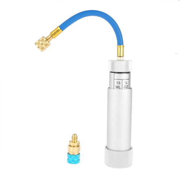 Inyector de Aceite y Tinte Aupoko 60 ml 1/4" SAE R134a R12 R22