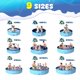 thumbnail image 2 of Piscina plegable para perros COMMOUDS para niños y perros de 100 x 20 cm, 2 of 7