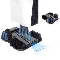 Base De Enfriamiento Multifunción Aaronmei Para Ps5 Pro Y Ps5 Slim Negra