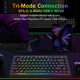 thumbnail image 3 of Teclado inalámbrico portátil para juegos Redragon K524RGB-PRO, 3 of 9
