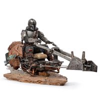 Iron Studios - Figura Mandalorian On Speederbike Dlx As 1 10