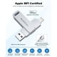 thumbnail image 2 of Unidad flash BLANBOK MFi certificada de 256 GB para iPhone, color plateado, 2 of 9