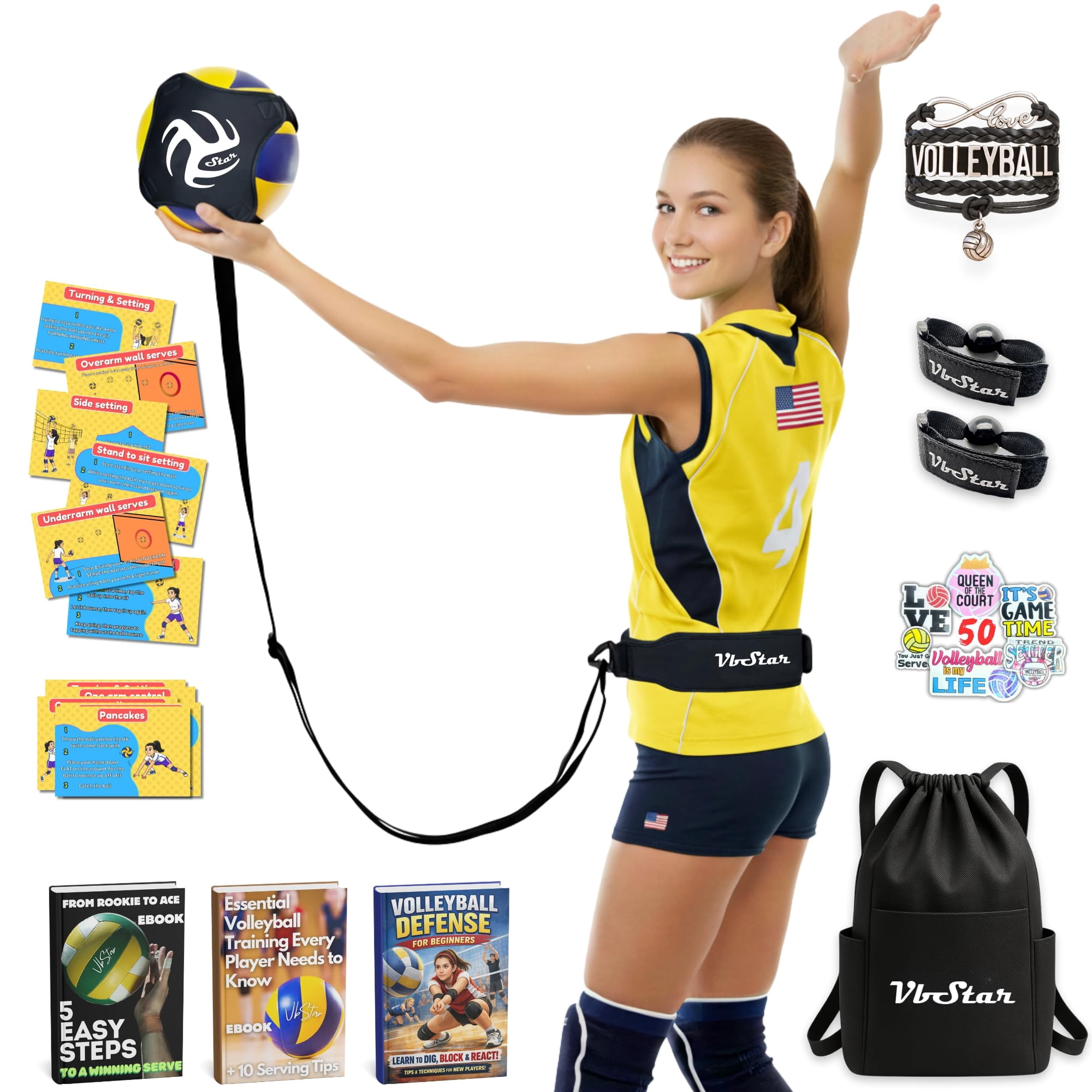 Equipo De Entrenamiento De Voleibol Aid Vbstar Volleyball