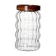 thumbnail image 3 of Tarro De Almacenamiento Con Tapa Hermética Recipientes De Almacenamiento De Alimentos Transparentes Para Cocina 700ML Vertical, 3 of 5