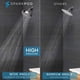thumbnail image 2 of Alcachofa de ducha SparkPod High Pressure Rain de 6 pulgadas, cromada, 2 of 9