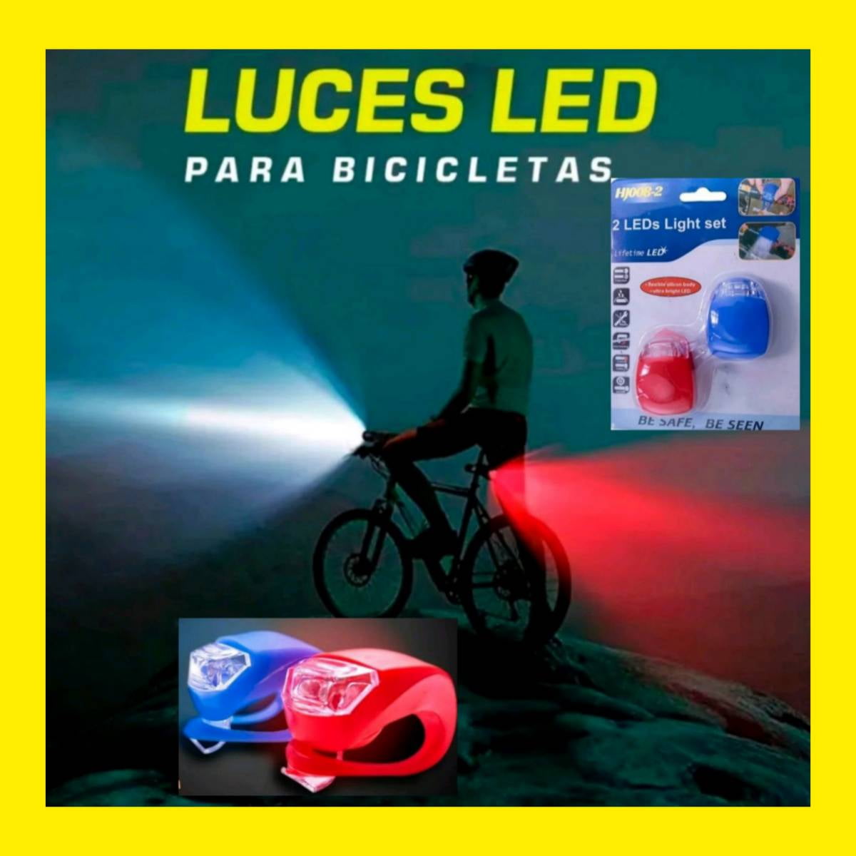 Mundo Eve - Set 2 Luces Bicicleta