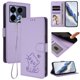 thumbnail image 2 of Funda Volteable con Diseño de Gato para Infinix Note 40 Pro Plus 5G, Lila Claro, 2 of 6