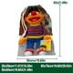 thumbnail image 3 of Ernie Bolsa de regalo con cierre de cinta navideño para decoración de Navidad,50cm×80cm., 3 of 6