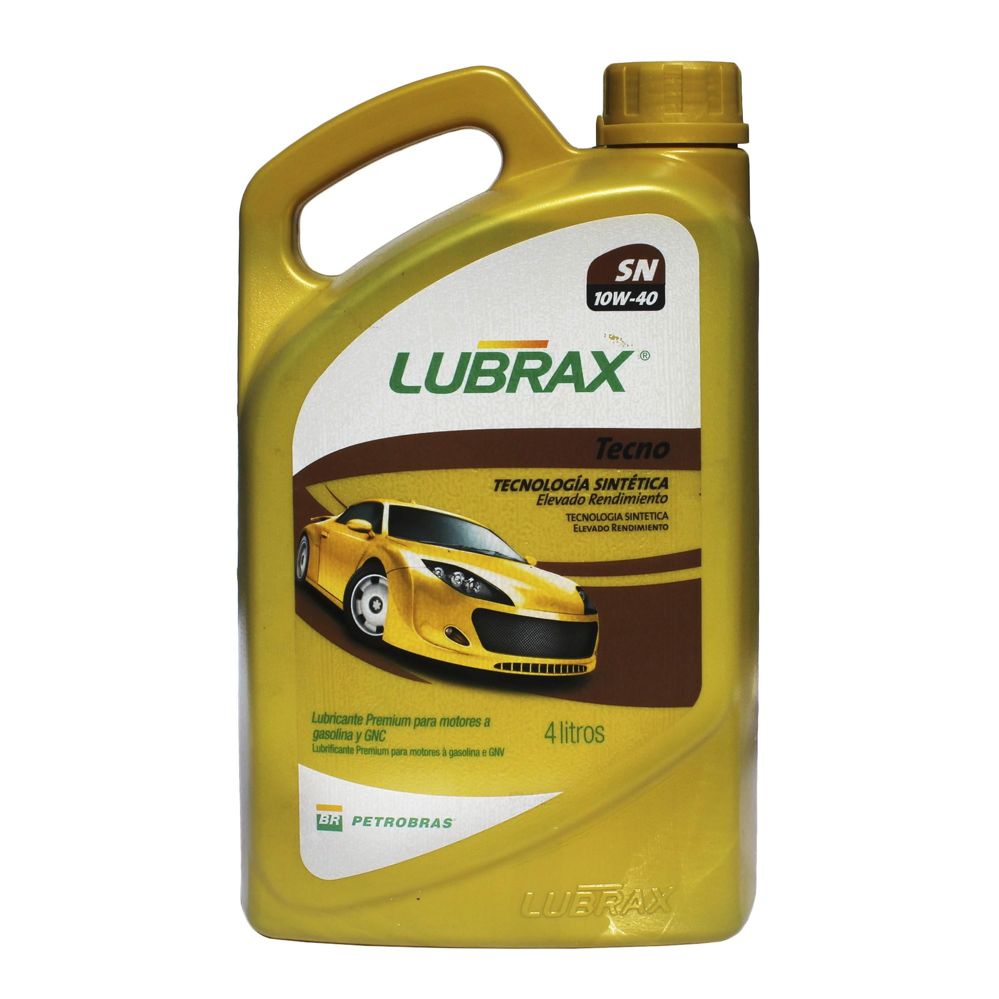 Aceite Motor Lubrax Tecno 10w40 4 Lts