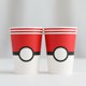 thumbnail image 4 of Pack 10 Vasos Formas Pokeball Cumpleaños Pokebola, 4 of 5