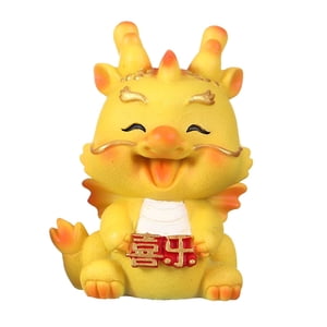 Bothyi - Escultura De Dragón Figura De Dragón De Año Nuevo Chino Para Estante De Entrada Estilo De Escritorio B