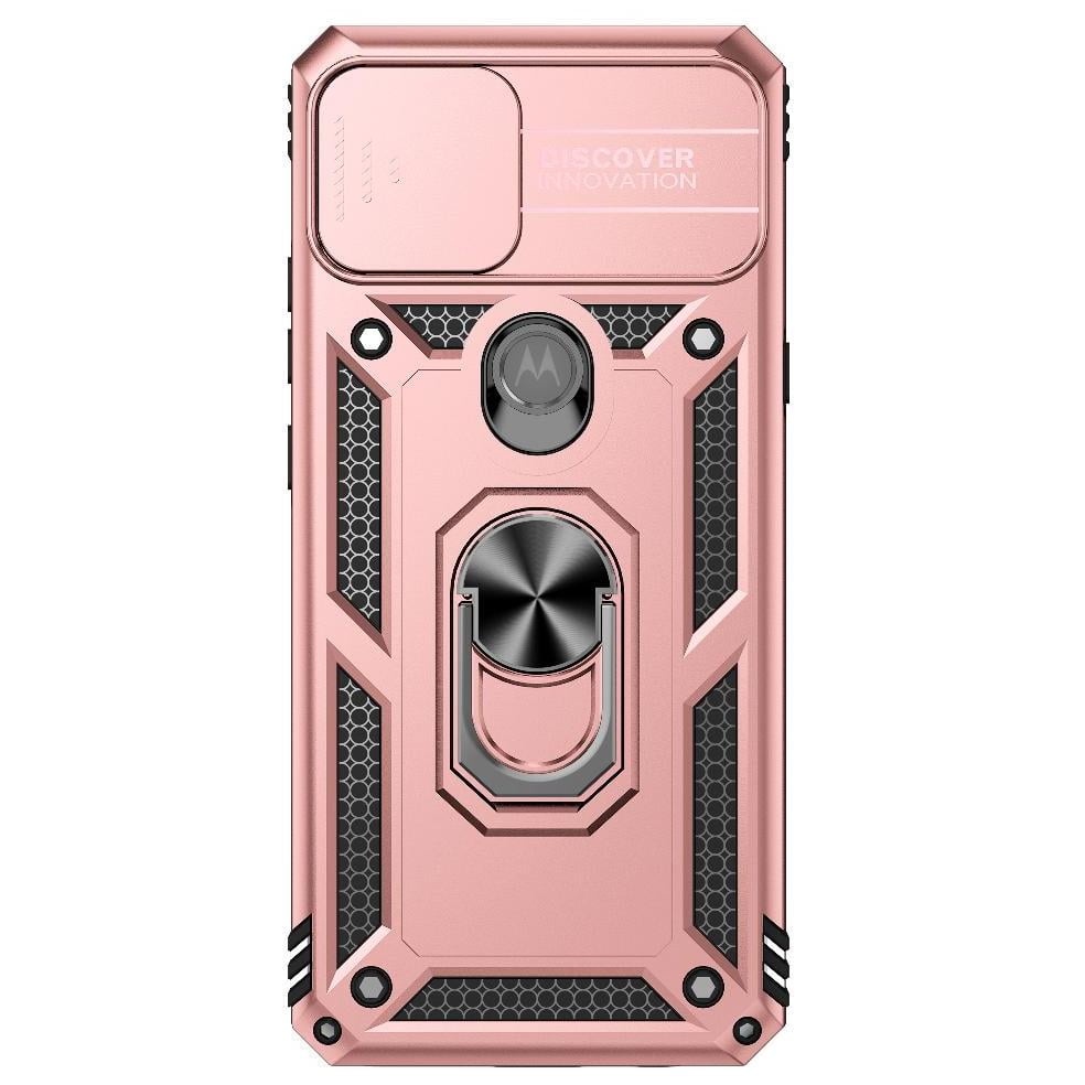 Estuche Gangxun Para Motorola Moto G 5g , Soporte Giratorio 360°, Estilo Mecánico Y Magnético