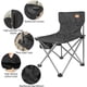 thumbnail image 4 of Silla de camping plegable, silla de exterior, silla de camping portátil, silla de camping plegable, silla de camping ligera, silla de camping plegable portátil con bolsa de transporte para acampar al, 4 of 6