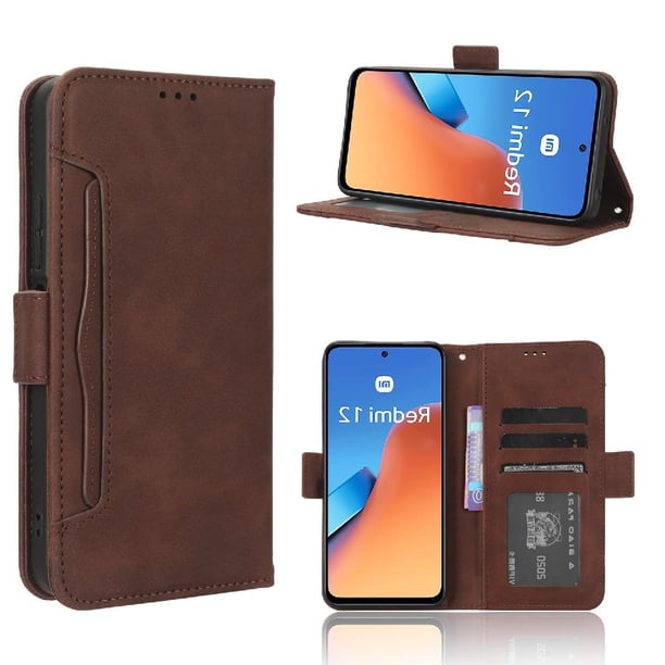 Funda Cartera Magnética para Xiaomi Redmi 12 4G- Tarjetero Desmontable, Cuero PU, Soporte