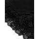 thumbnail image 5 of INSPIRE CHIC Camisa Victoriana para Mujeres Regreso a Clases Cuello de Corazón Manga Abullonada Halloween Encaje Blusa Gótica S Negra, 5 of 6