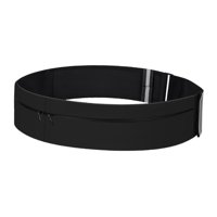 Magideal - Cinturón Para Correr, Riñonera, Cinturón Para Correr, Riñonera Portátil, Bolsa Para Correr Para Teléfono, Llaves, Artículos Esenciales Para Ciclismo Y Negro M