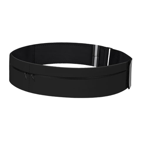 Magideal - Cinturón Para Correr, Riñonera, Cinturón Para Correr, Riñonera Portátil, Bolsa Para Correr Para Teléfono, Llaves, Artículos Esenciales Para Ciclismo Y Negro M
