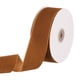 thumbnail image 1 of Uxcell 1-1/2" 10 Yard Cinta de Terciopelo Poliéster Cara Única Carrete Envoltura de Regalo Decoración Artesanal Caqui, 1 of 6