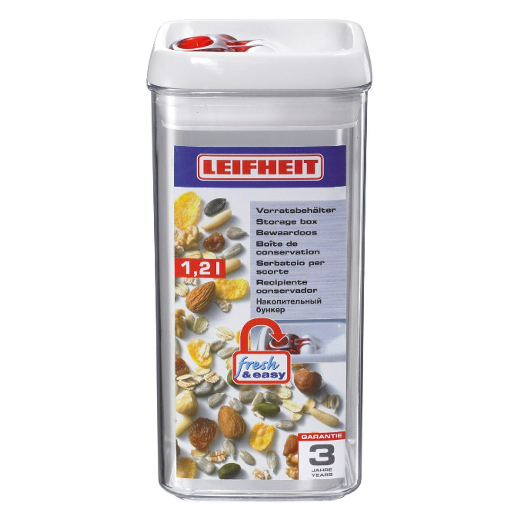 Leifheit - Contenedor - Frasco Transparente