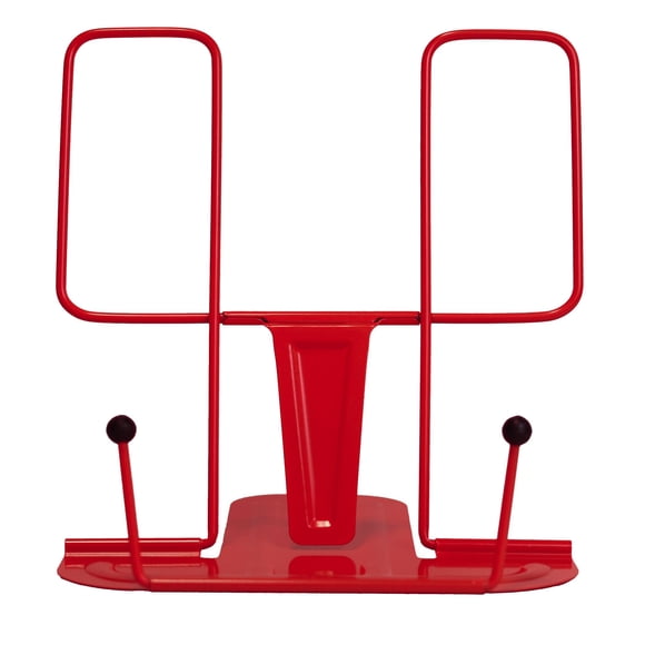 Soporte para libros HIGHTIDE DB016 de acero rojo ajustable 17x17x16 cm
