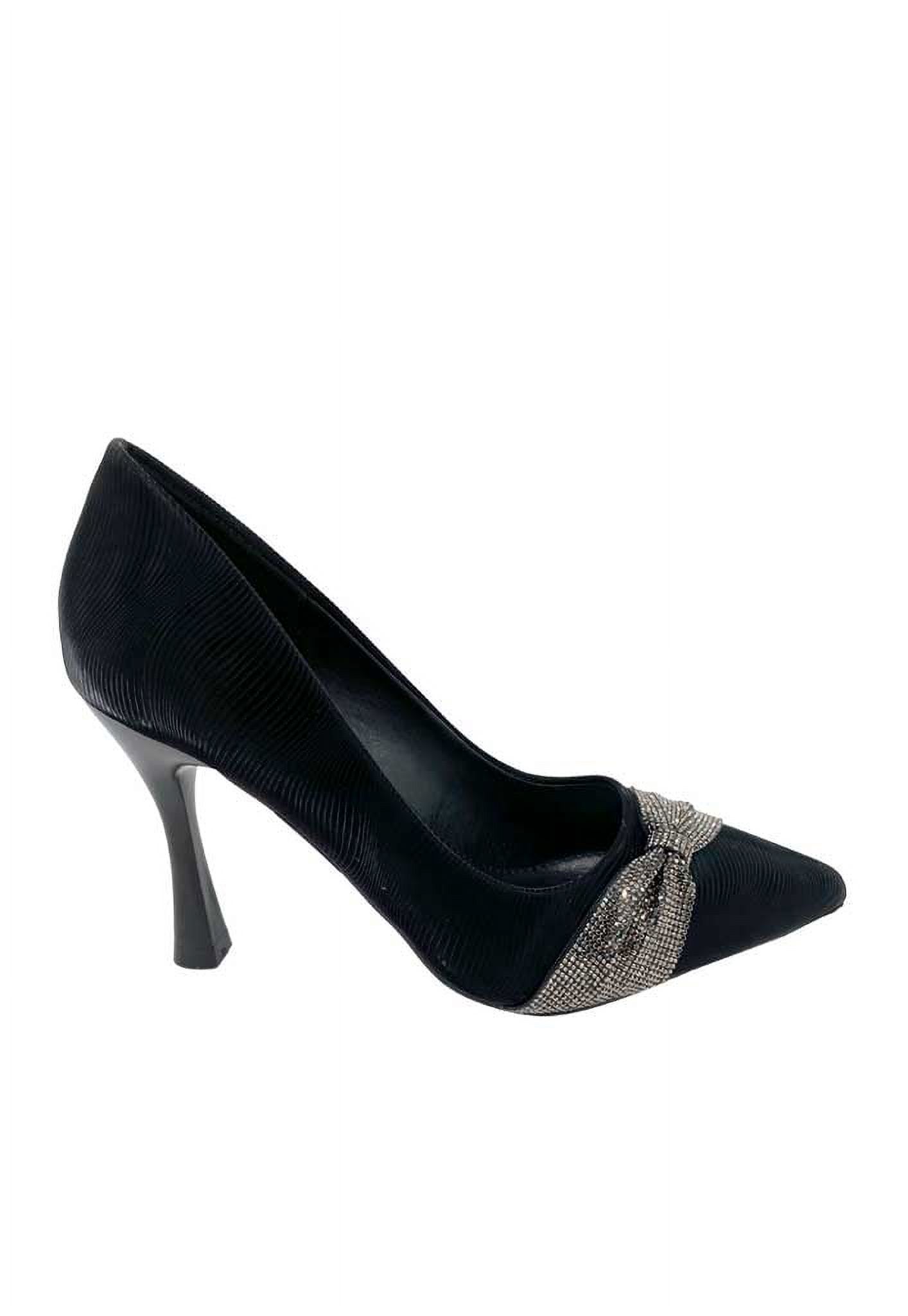 Todopiel - Zapato De Taco Ecocuero Zb013 Negro