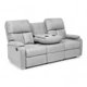 thumbnail image 2 of Sofá Reclinable Matheus 3 Cuerpos Acero Inox Gris, 2 of 6