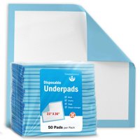 Almohadillas Desechables Tendergentle Para Incontinencia, 23 X 36 Cm, Paquete De 50