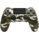 thumbnail image 1 of Juego de mandos inalámbricos con cable USB para P4, P-4 Slim, P-4 Pro y PC, color verde camuflaje, 1 of 5