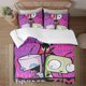 thumbnail image 1 of Invader Zim Face on print Soft Bed Set Lightweight 3 Pieces Bedding Sets for All Season Comforter Set Easy Care, 1 of 5