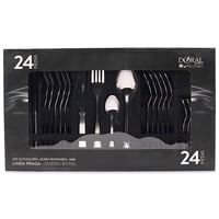 Juego Cuchillería 24 Piezas Acero Inoxidable Doral - Ps