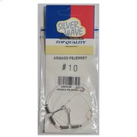 Silver Wave - Armada Pejerrey 2 Anzuelos Crystal #10 2 Rotors En Nylon 0,4