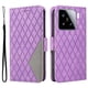 thumbnail image 1 of Funda Cartera para Xiaomi 15 con Tarjetero Soporte y Correa Morado, 1 of 6