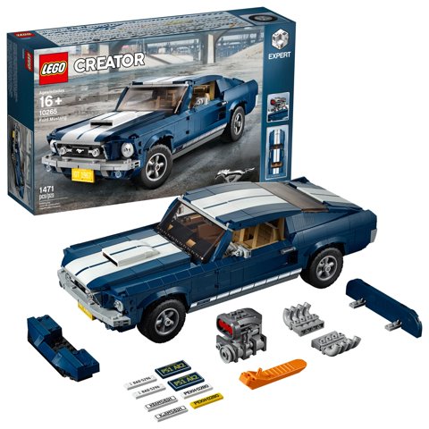 Set De Construcción Lego Creator Expert Ford Mustang 10265