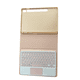 thumbnail image 3 of Funda Con Teclado Español Touchpad Compatible Con Tab Samsung S10 Lite Rose Gold, 3 of 4