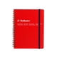 thumbnail image 1 of Cuaderno de notas Delfonics Rollbahn B6 con cuadrícula de 5 mm, 70 páginas, rojo, 1 of 9