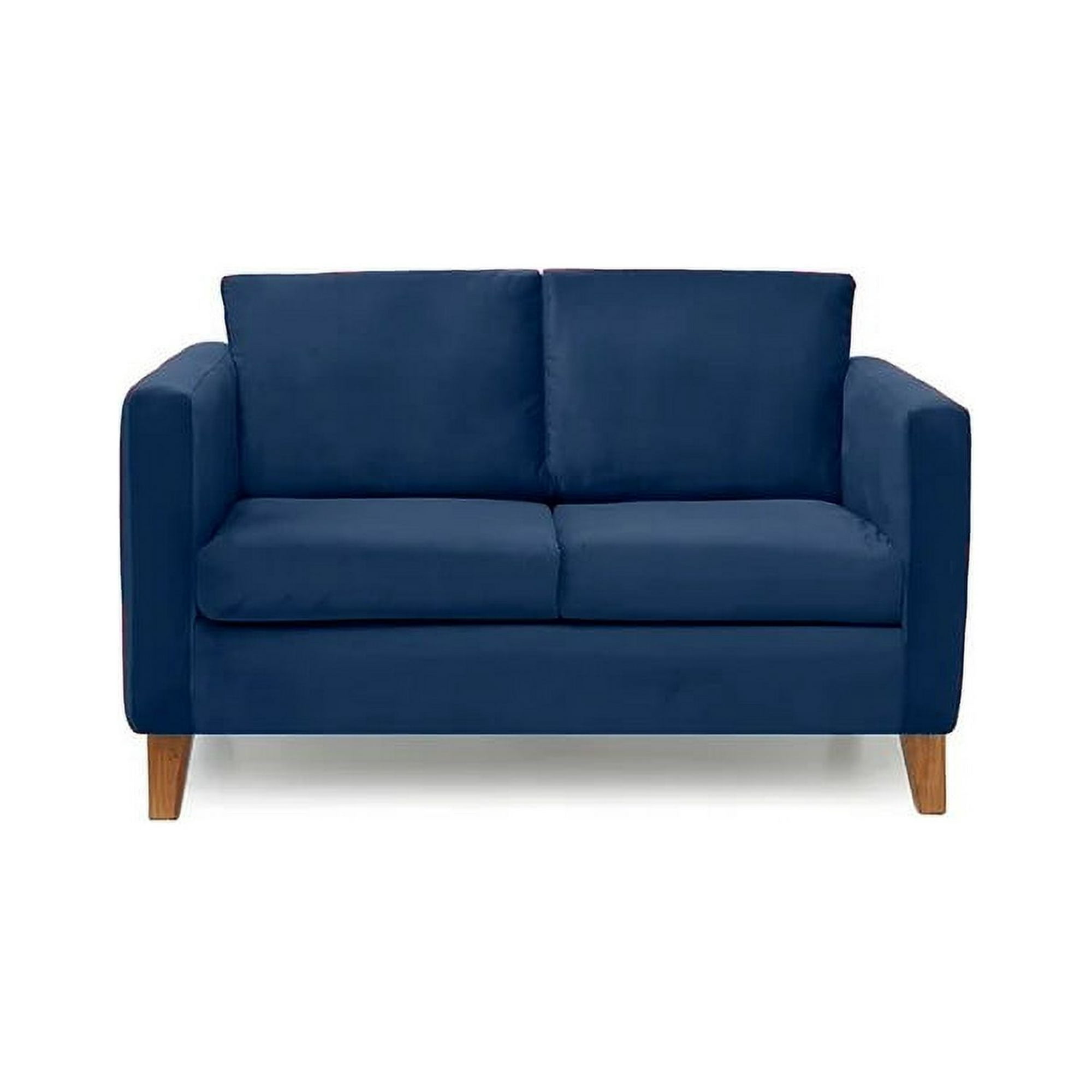 Barra Design - Sofá Mila 2c Felpa Azul