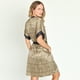 thumbnail image 4 of Bata de Mujer Mini Satin Animal Print, 4 of 5