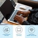 thumbnail image 2 of Lap Desk LapGear Home Office, madera de roble veteado para ordenadores portátiles de 15,6 pulgadas, 2 of 6