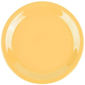 Imahe - Set De 4 Plato Melamina Amarilla 16.5 Cm