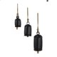thumbnail image 1 of Campanas Decorativas de Vaca XL de Metal Negro Inspiradas en el Tíbet Deco 79, 1 of 9