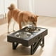 thumbnail image 2 of Comedero-bebedero para Perros Altura Ajustable - Plato Acero, 2 of 3