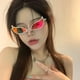thumbnail image 3 of Gafas de sol CARLOUMERN Doflamingo Anime One Piece Cosplay Rojas, 3 of 3