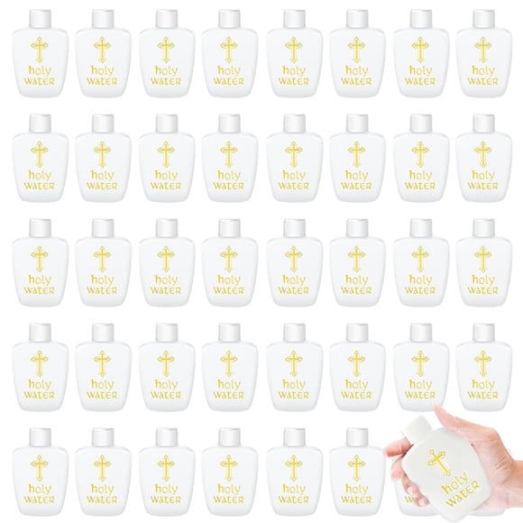 Botella JIDAFANG-US Plástica para Agua Bendita 60 ml Paquete de 40