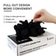 thumbnail image 4 of Guantes desechables FINITEX de nitrilo negro sin polvo, 1000 unidades, 4 of 9